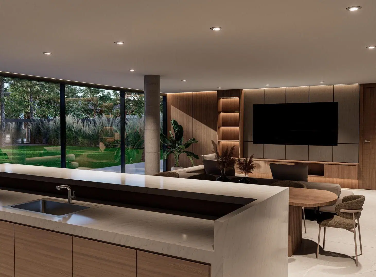Departamento en venta en Botanica Canning 3