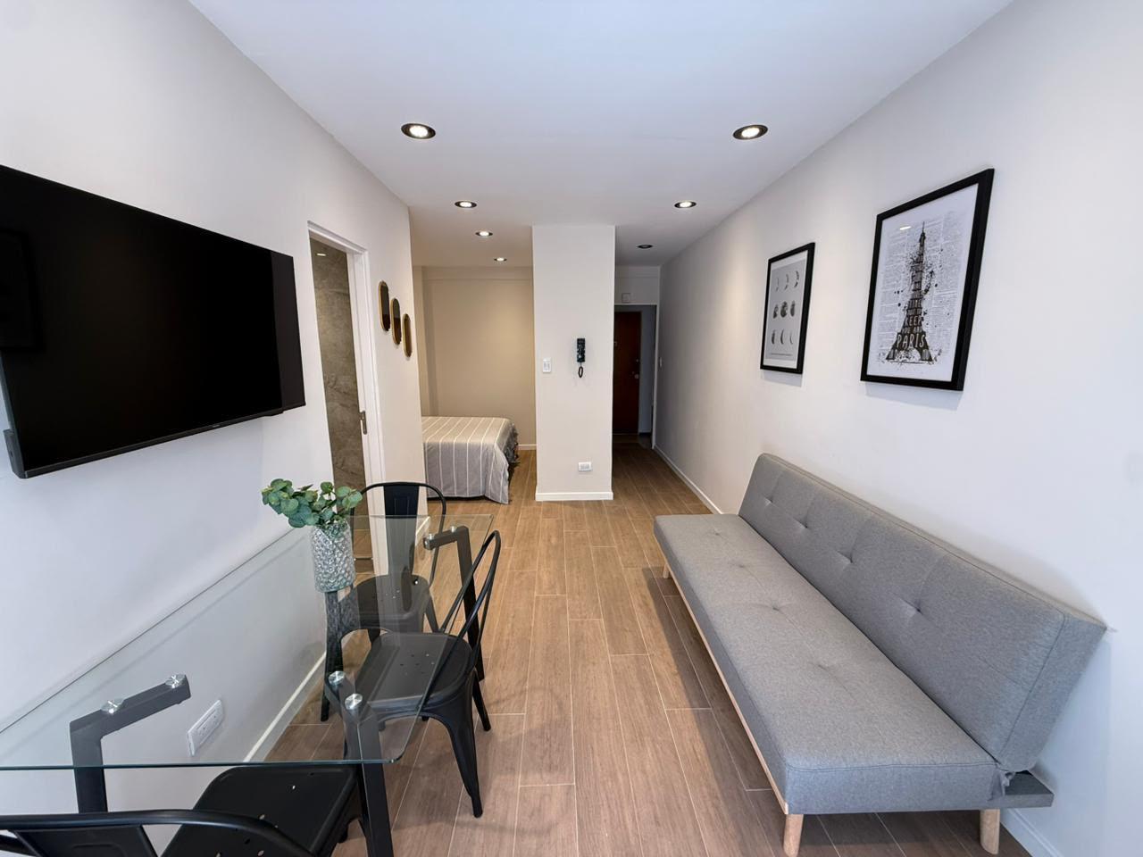 Foto de ALQUILER 2 AMBIENTES TOTALMENTE RECICLADO A NUEVO CON PATIO/TERRAZA, imagen 2