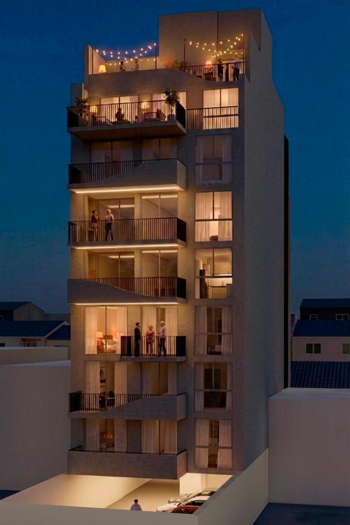 Dpto 3 amb en pozo | proyecto Gina | Saavedra | Balcón