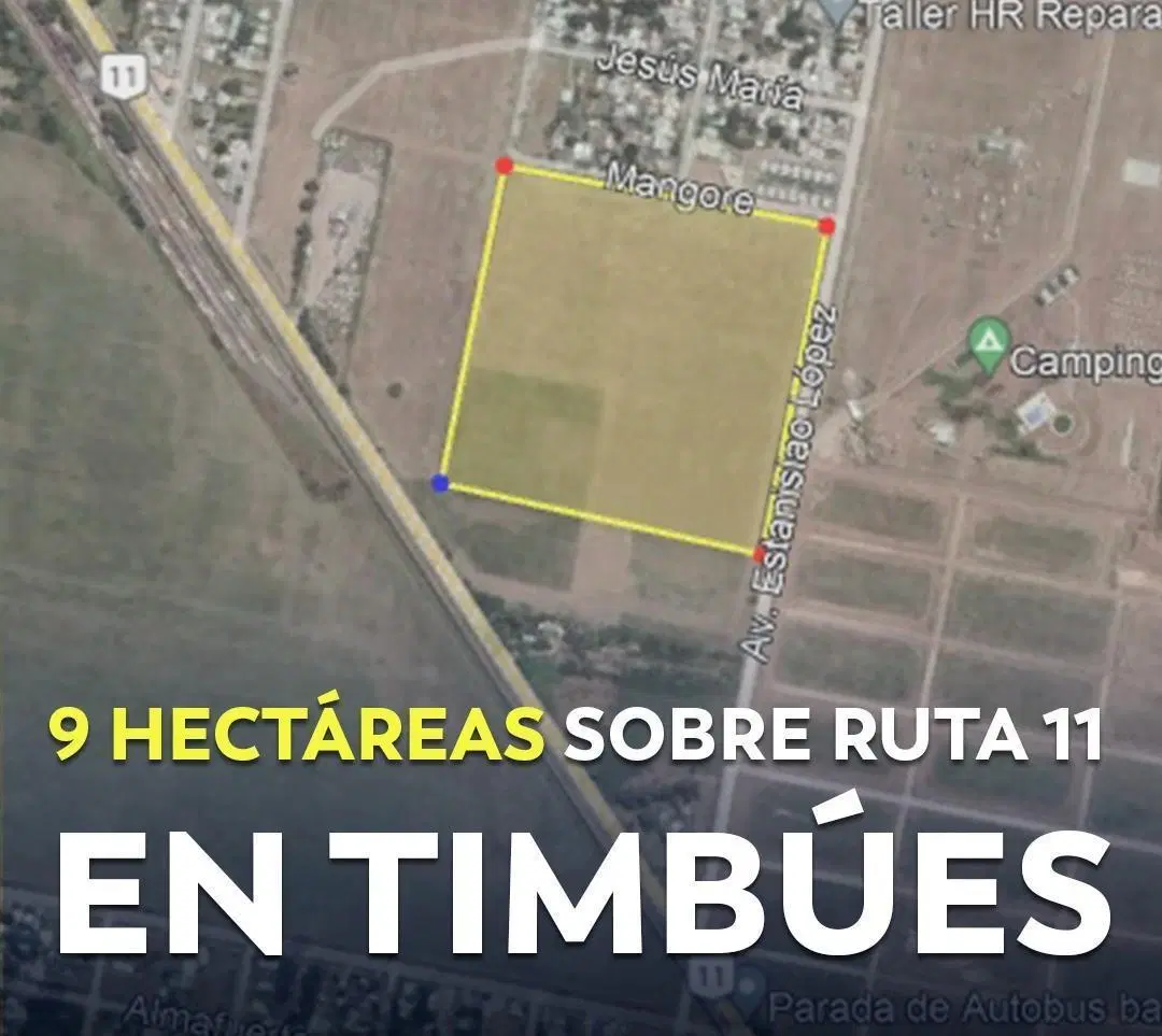 Macrolote 9 Hectáreas en Timbúes – Ideal Desarrolladores - Excelente ubicación 3