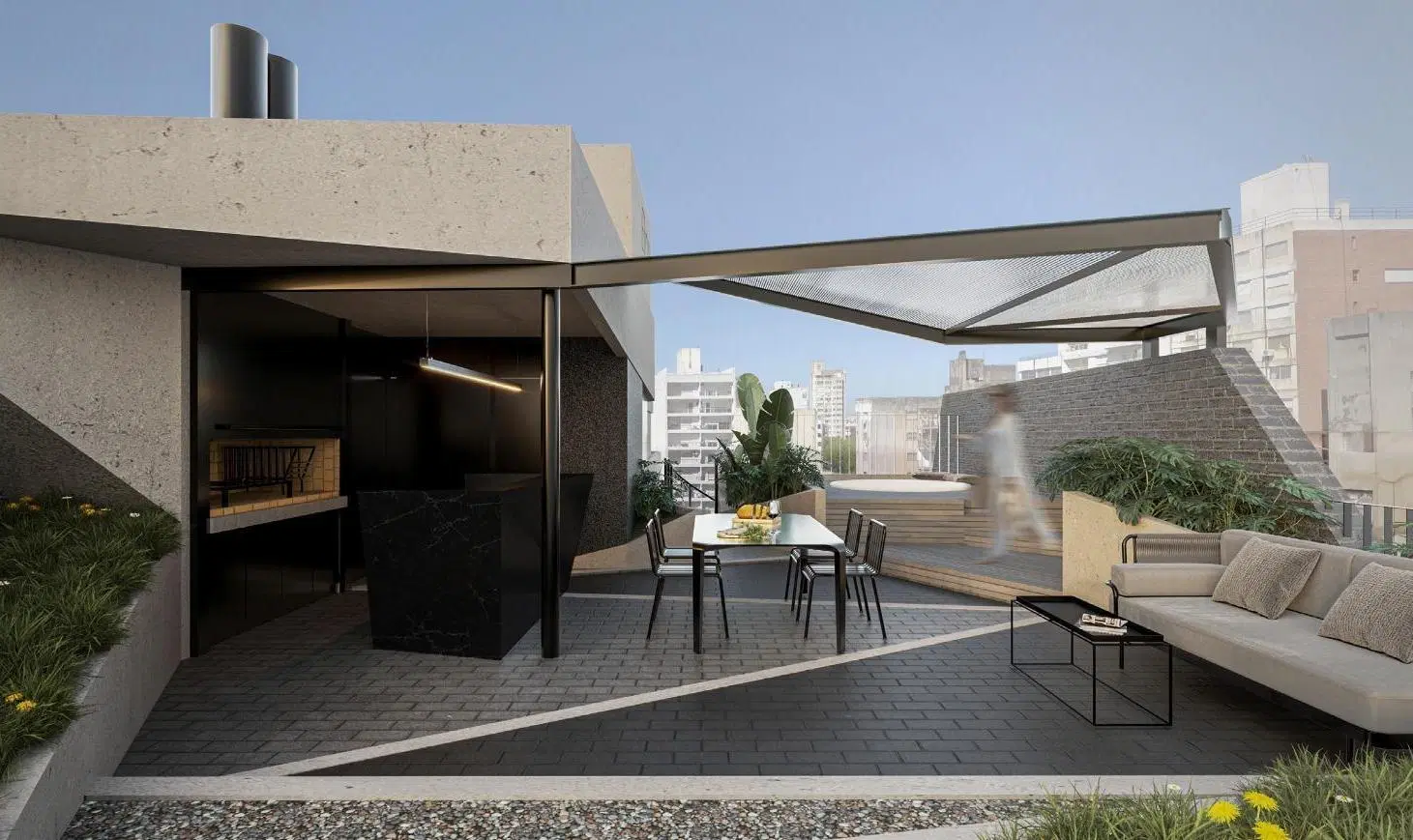 Exclusivo Dúplex Premium de 3 Dormitorios con Terraza Única, Quincho y Mini Piscina Privada – Edific 4