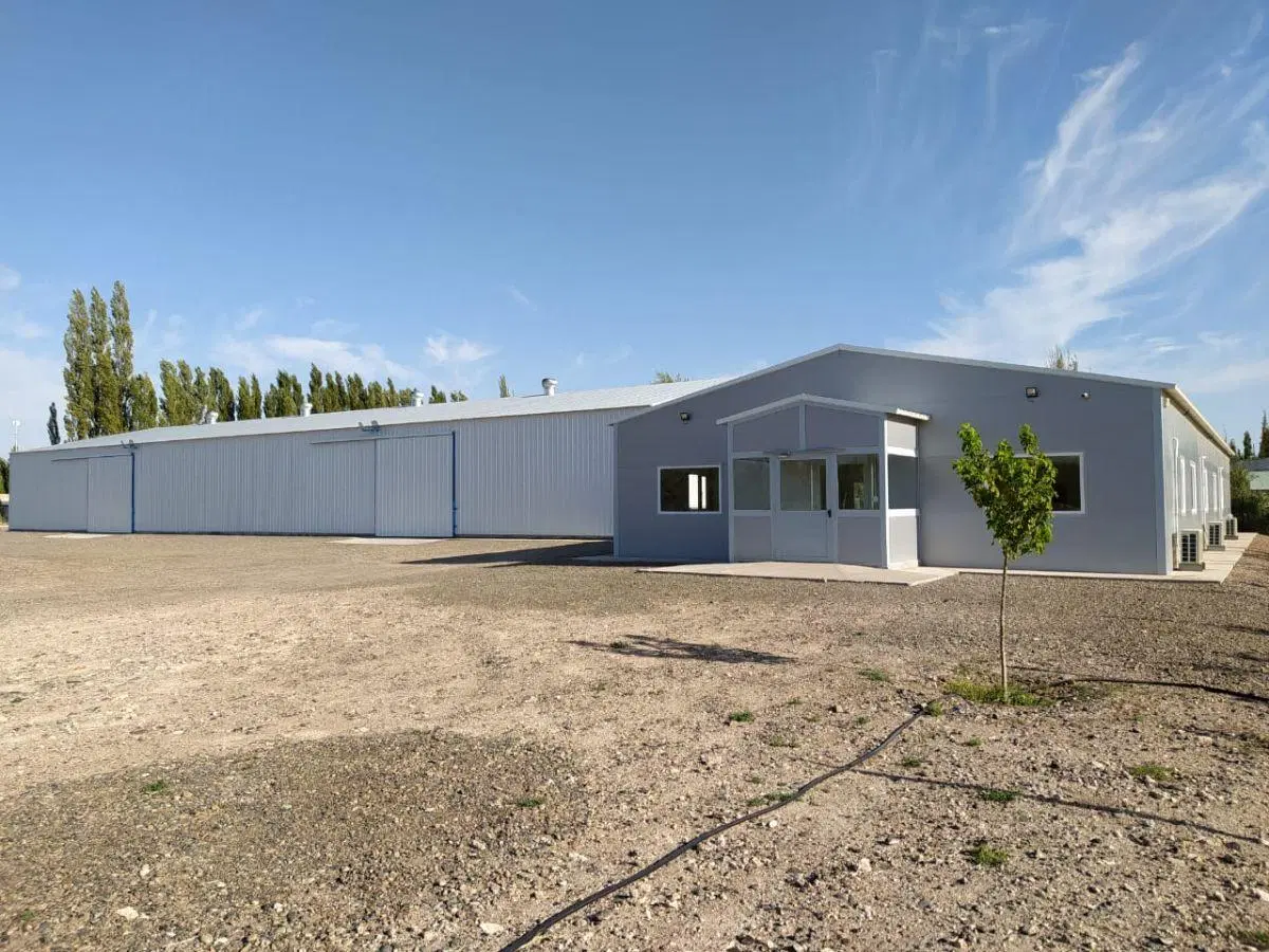 Galpon industrial de de 1000M2 con oficinas de 360m2, playa de maniobras de una Hectarea, Plottier. 4