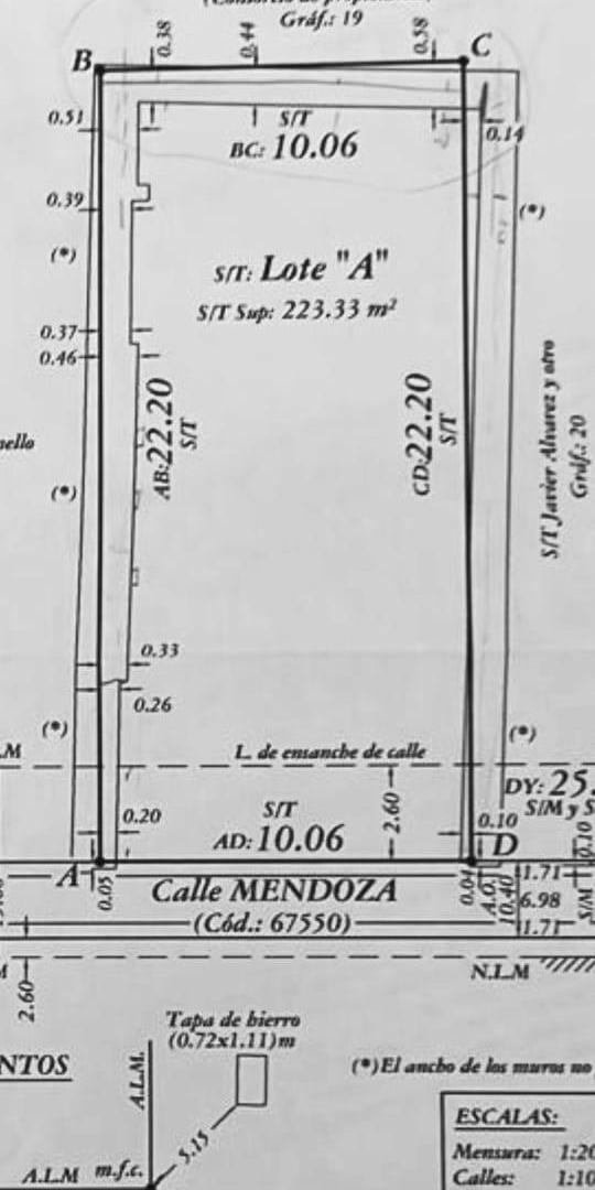 Venta Terreno para constructora PB 8 PISOS Canje hasta 50 %