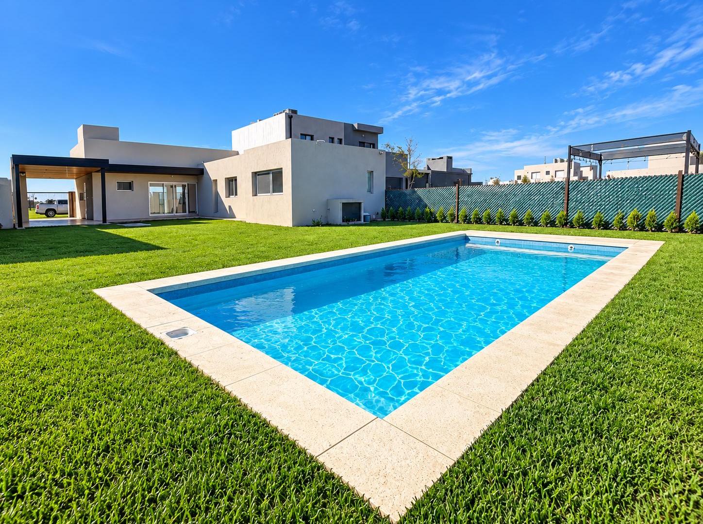 Foto de Venta Casa a estrenar, Funes Don Mateo, pileta, 3 dormitorios, 2 baños, imagen 1