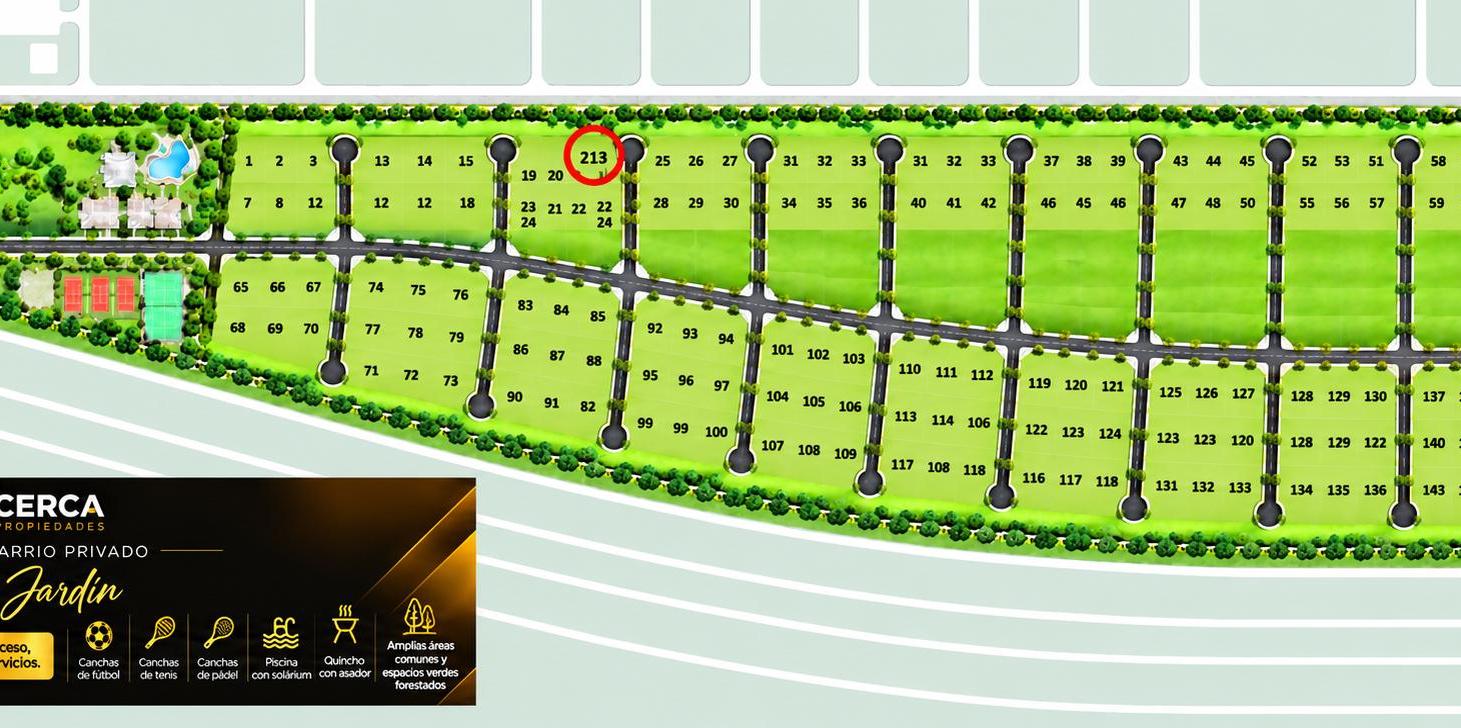 Venta Terreno 810 m² en Vida Jardín, Funes. Luz, agua, gas. Seguridad y amenidades.