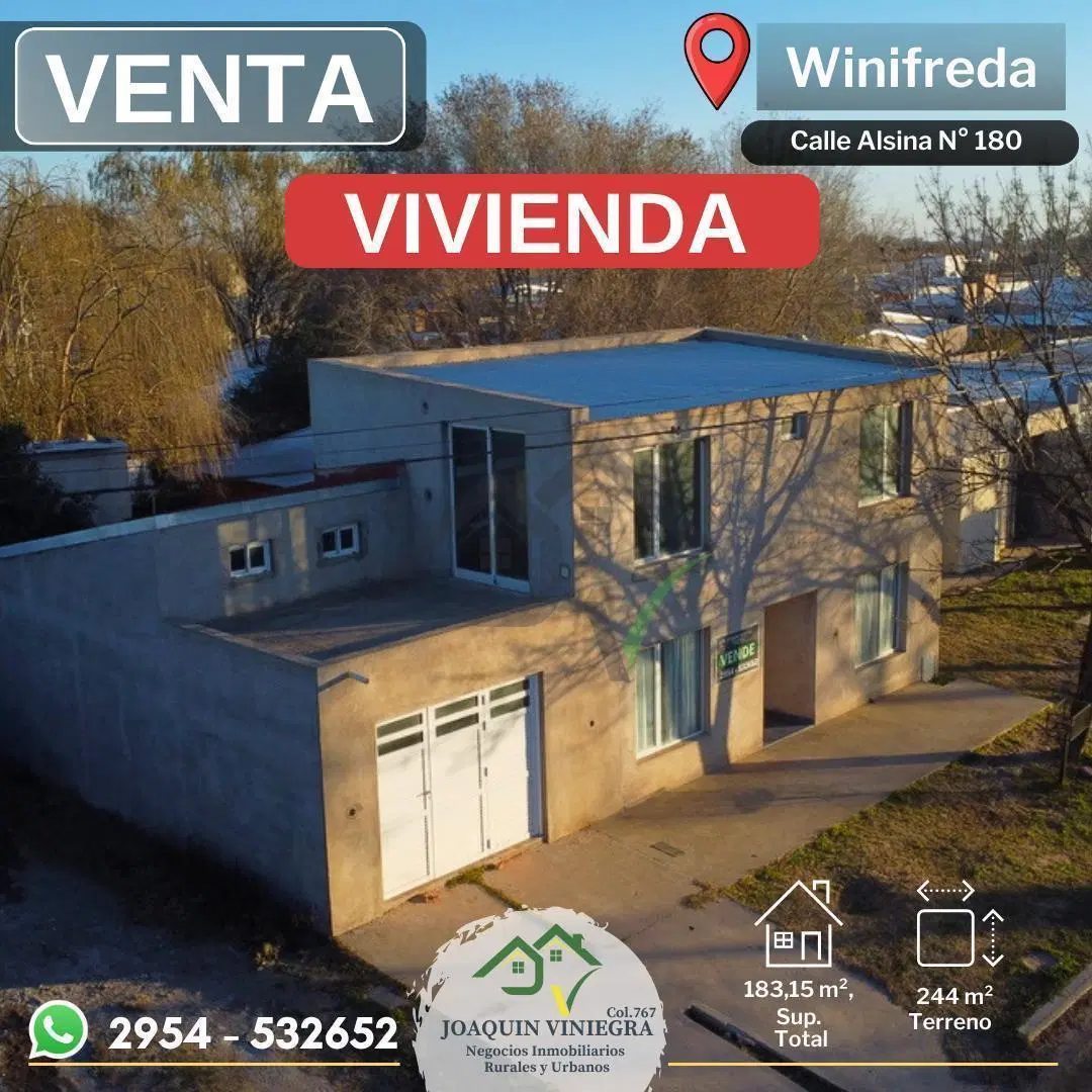 Casa en Venta, Winifreda (L.P) 8