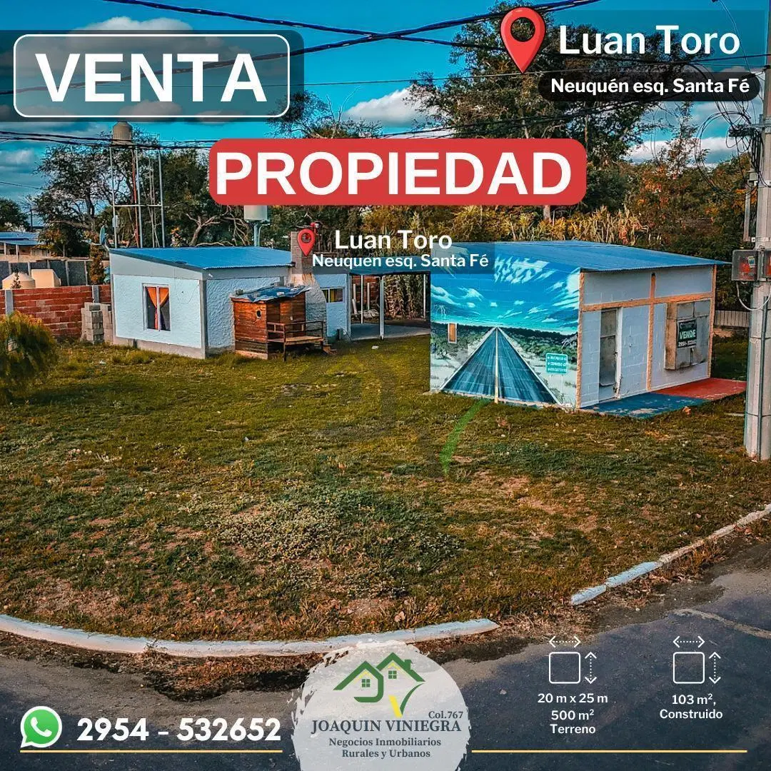 Propiedad centrica en Venta en Luan Toro 4