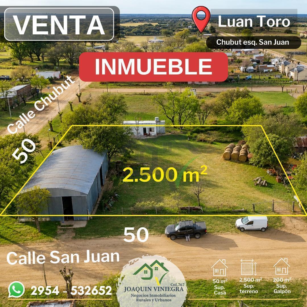 Gran terreno con Galpón y Casa