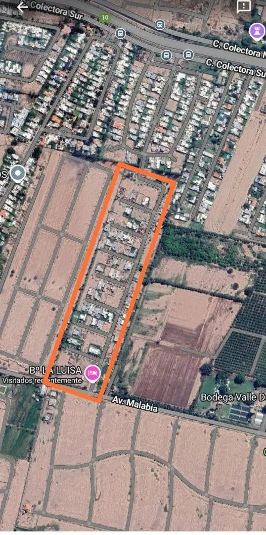 VENTA LOTES 500 MTS., BARRIO "LA LUISA" CARRODILLA LUJAN DE CUYO 2