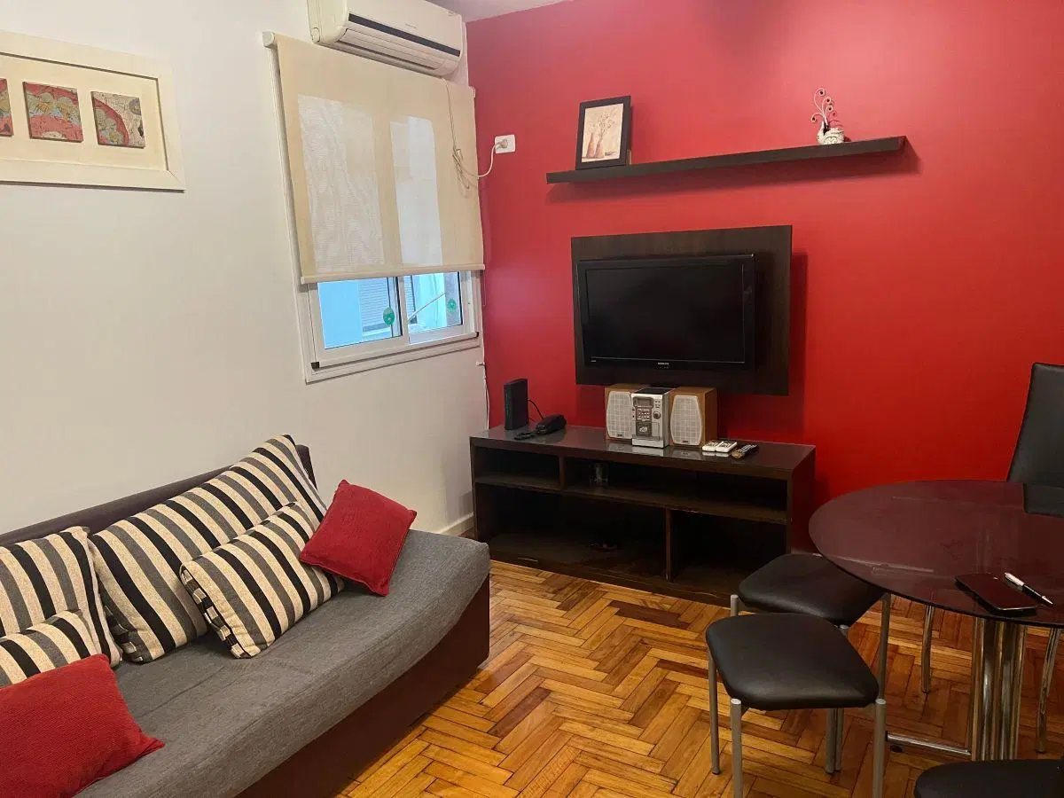 Departamento de 40 m2 con 1 dormitorio en alquiler y temporal en Recoleta 2
