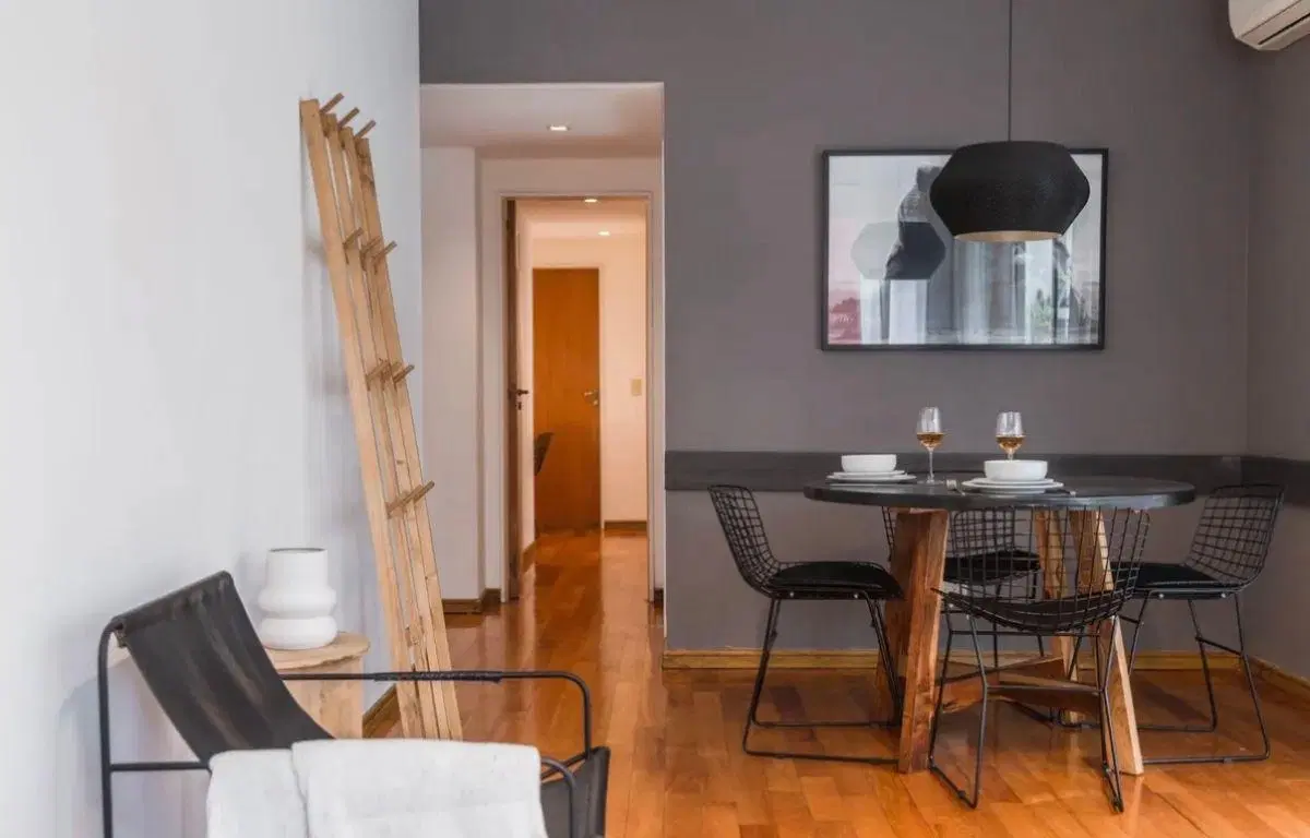Departamento de 50 m2 con 2 dormitorios en alquiler y temporal en Belgrano 2