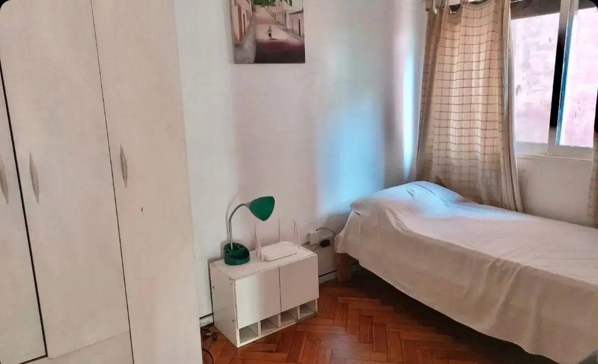 Departamento de 63 m2 3 ambientes en alquiler y temporal con cochera en Palermo 3
