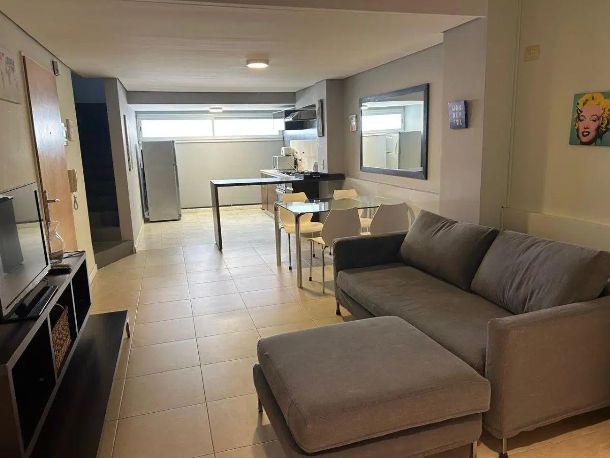 Duplex Departamento de 68 m² en alquiler y alquiler temporal en Recoleta 5