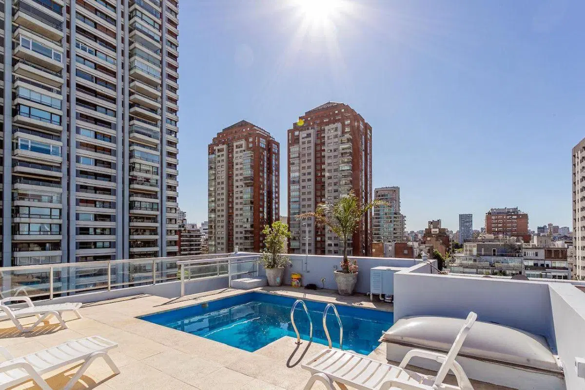 Duplex Departamento de 76 m² con 2 dormitorios en alquiler y alquiler temporal en Recoleta 4
