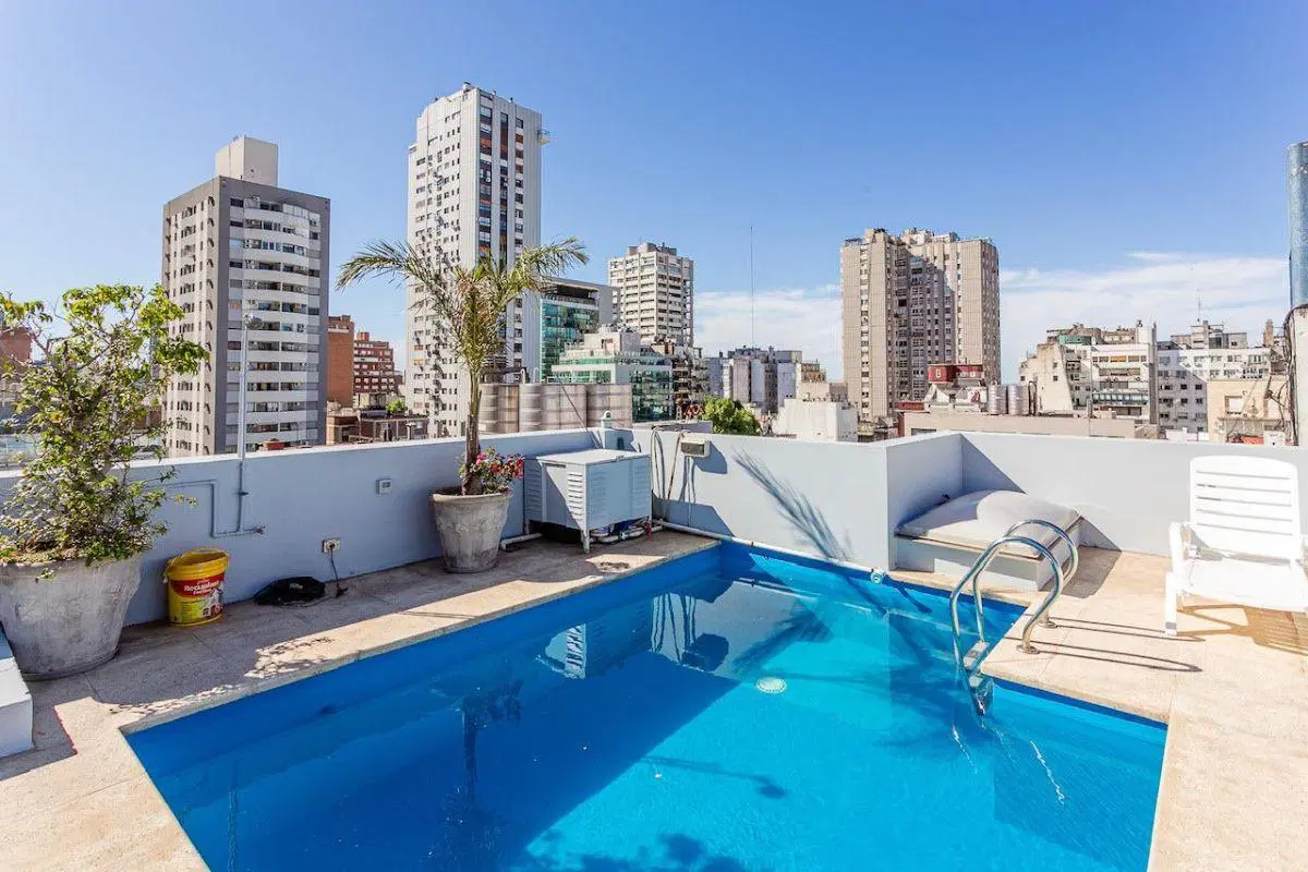 Duplex Departamento de 76 m² con 2 dormitorios en alquiler y alquiler temporal en Recoleta 2