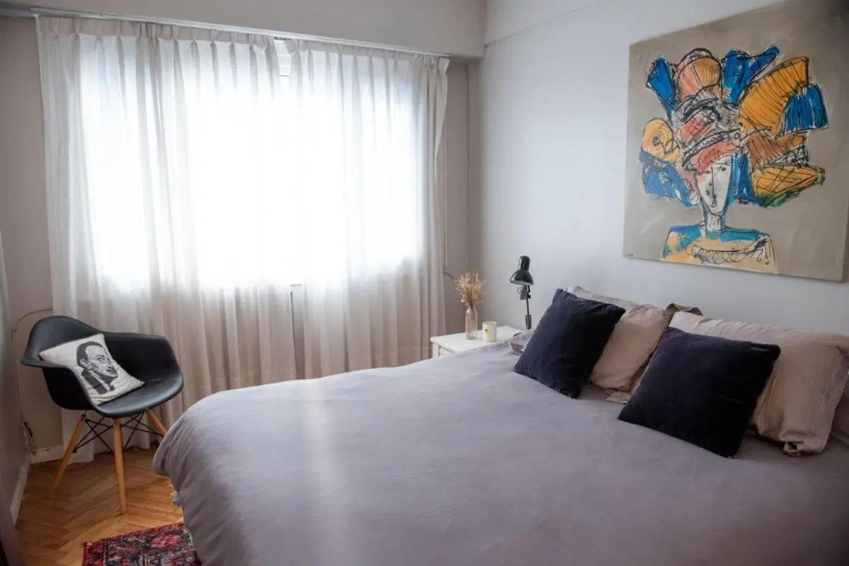 Departamento de 90 m² con 3 dormitorios en alquiler y alquiler temporal en Recoleta 3