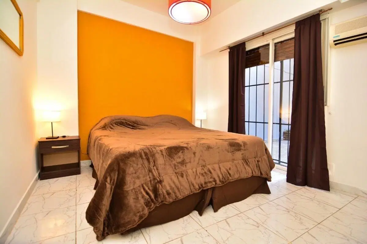 Departamento de 100 m²Jardin Amoblado 3 dormitorios en alquiler y temporal en Palermo 3