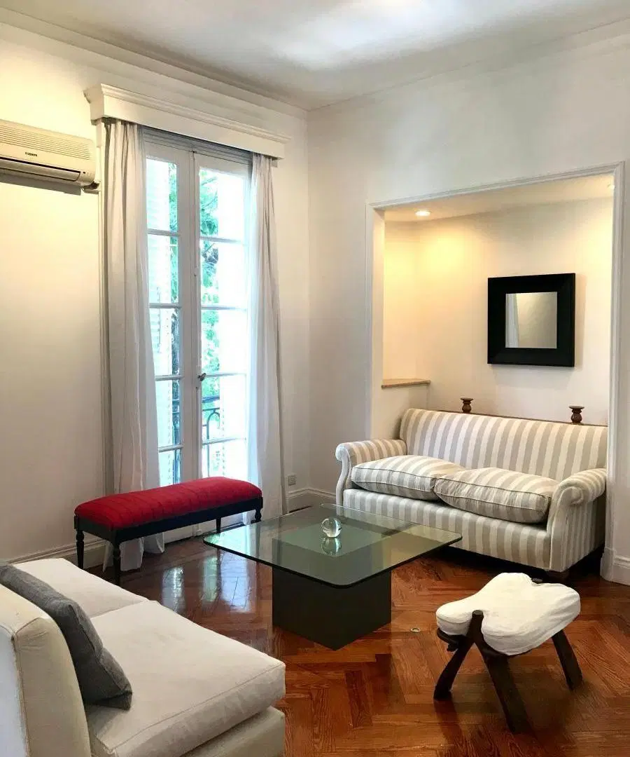 Departamento de 120 m² con 2 dormitorios en alquiler y temporal en Palermo 8