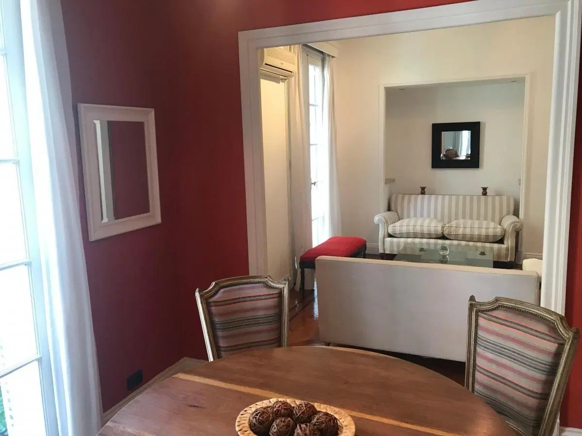 Departamento de 120 m² con 2 dormitorios en alquiler y temporal en Palermo 1