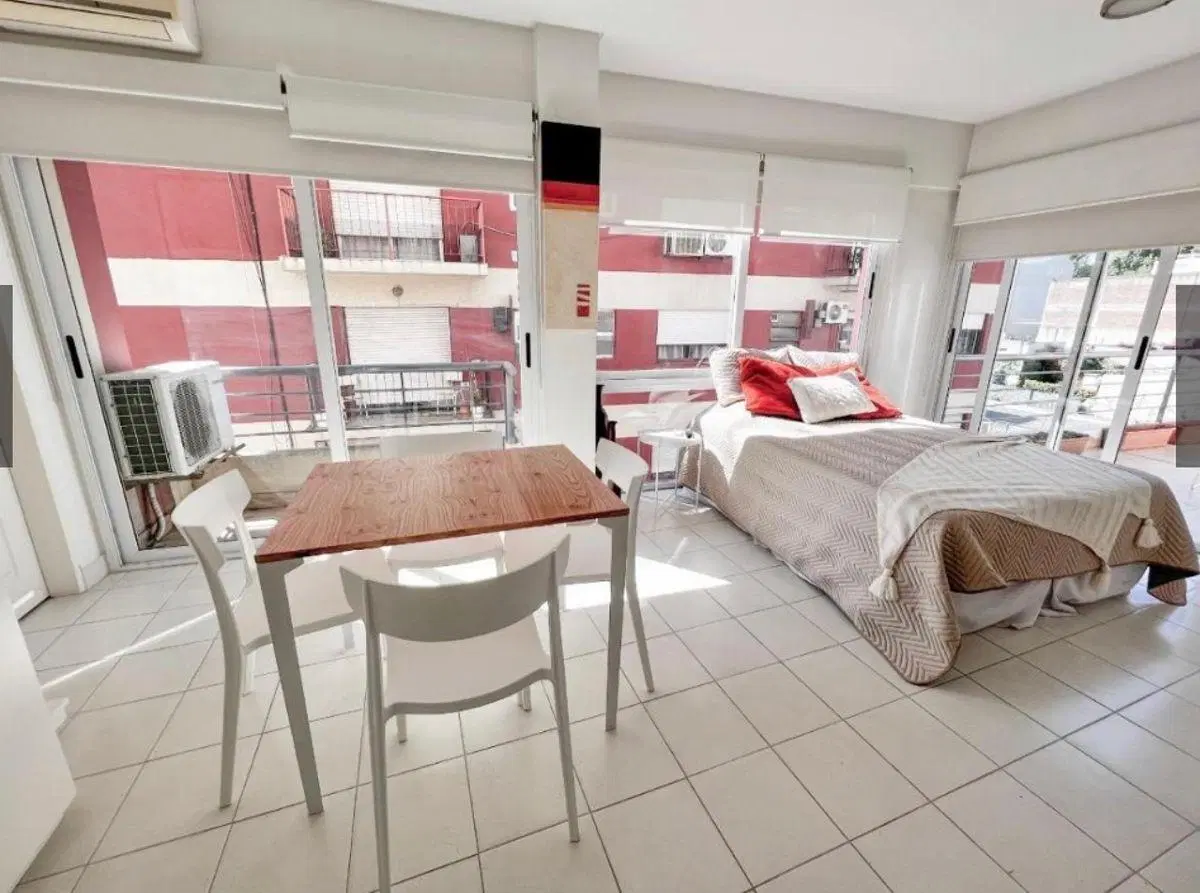Departamento de 28 m² Amoblado 1 dormitorio en alquiler y alquiler temporal en Recoleta 5