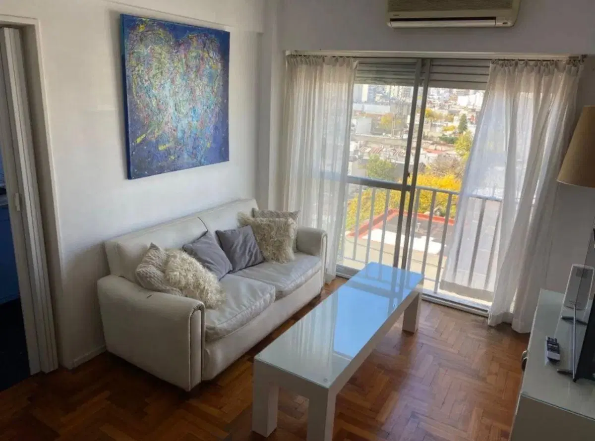 Departamento de 40 m² Amoblado 1 dormitorio en alquiler y alquiler temporal en Boedo 1