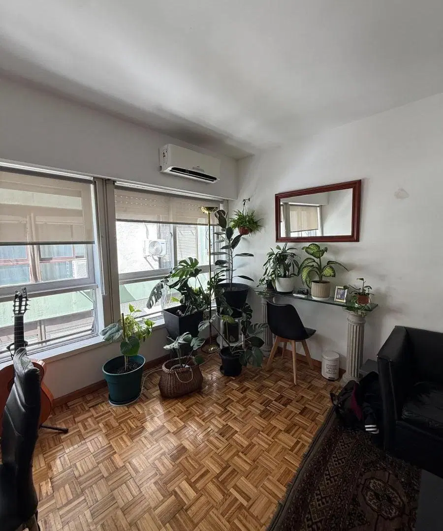 Departamento de 48 m² amoblado 1 dormitorio en alquiler y alquiler temporal en Recoleta 1