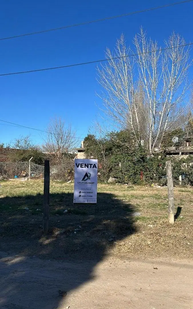Venta. Terreno 340,70. San Luis, Juana Koslay, calle Las Higueras 4