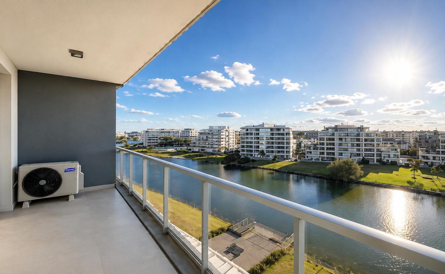 Departamento 2 ambientes en alquiler anual con vista al lago en YOO 5 NORDELTA