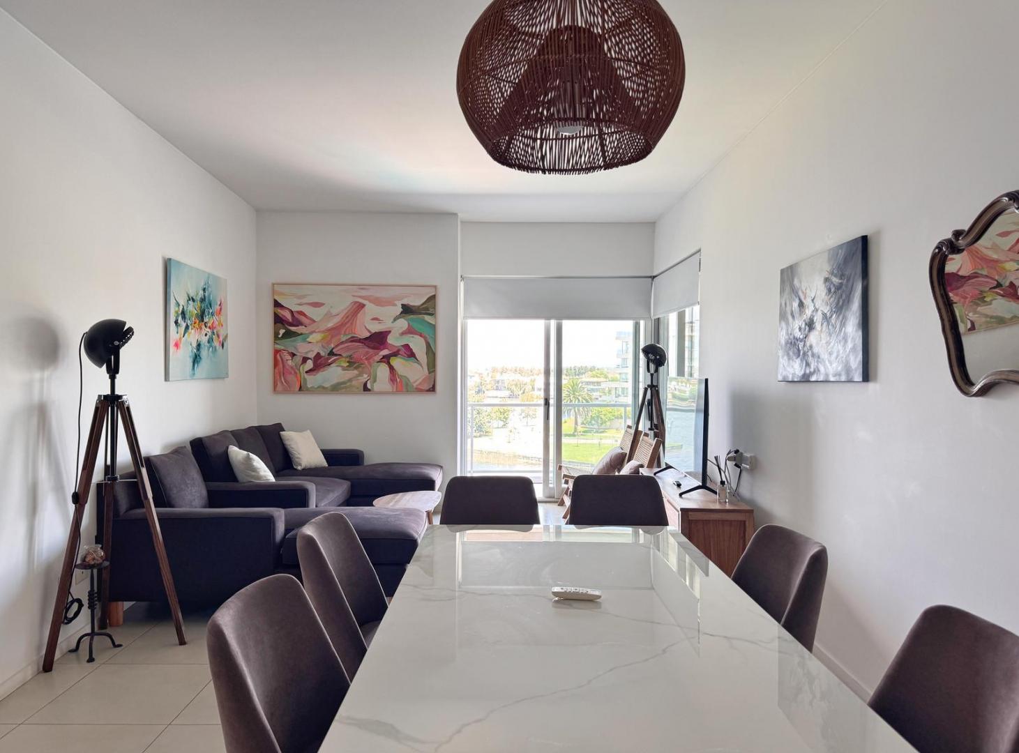 Foto de Departamento en alquiler anual 3 ambientes con muebles vista Lago, imagen 4