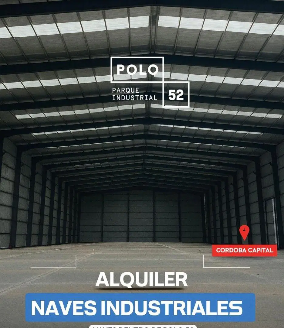 Nave Industrial Premium en ALQUILER – Polo 52 | 1.850 m² | Frente 31 m | Apta Bitrenes | 8 m de Altu 8