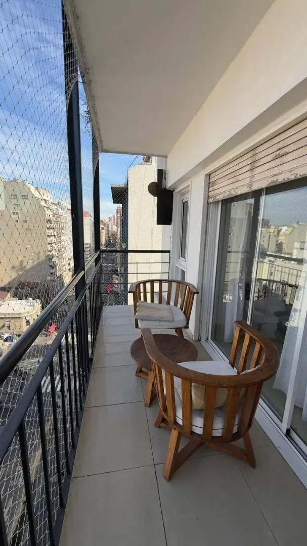 ALQUILER DPTO 3 AMBIENTES AMOBLADO CON BALCON EN SAN NICOLAS 2