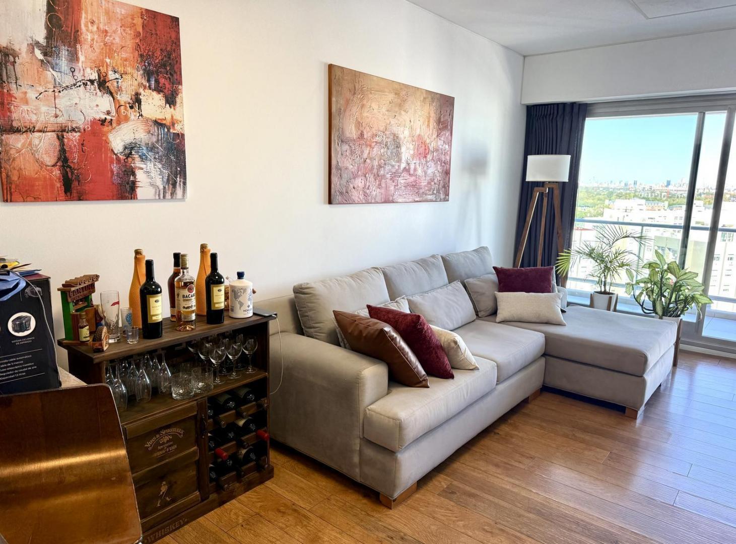 Foto de MUY LINDO DEPARTAMENTO DE 2 AMBIENTES CON AMENITIES EN ALQUILER EN LA, imagen 2