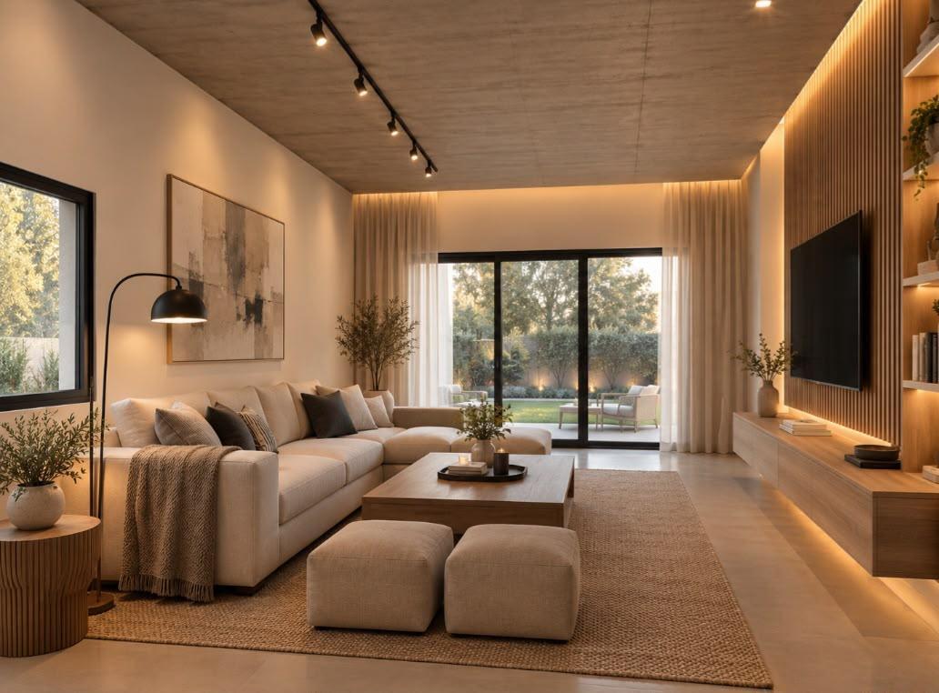 Foto de MODERNA CASA DE UNA PLANTA CON 3 DORMITORIOS Y PILETA EN VENTA EN EL, imagen 4