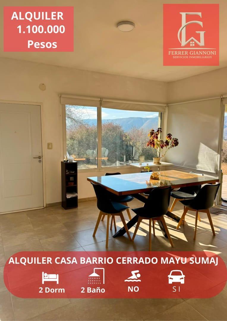 Foto de ALQUILER CASA EN MAYU SUMAJ LOMAS DEL REY 2 DORMITORIOS, imagen 3