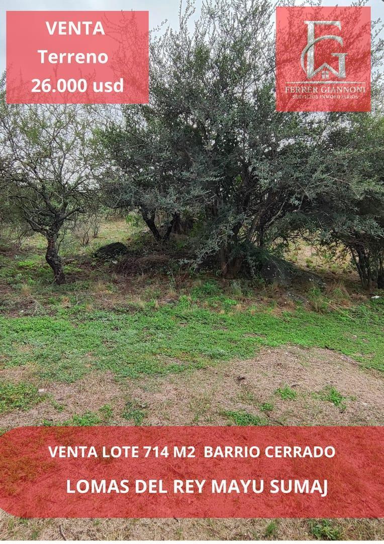 Foto de VENTA DE LOTE EN BARRIO CERRADO LOMAS DEL REY EN MAYU SUMAJ, imagen 5
