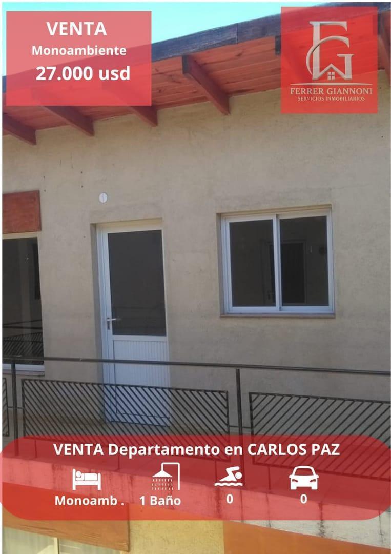 VENTA DEPARTAMENTO MONOAMBIENTE A 8 CUADRAS DEL CENTRO BARRIO MALVINAS