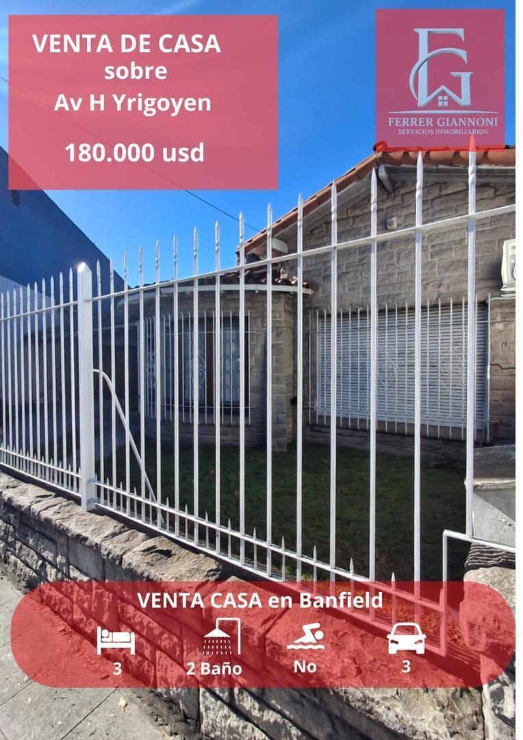 Foto de VENTA DE CASA 3 DORMITORIOS CON COCHERA PARQUE TEMPERLEY BANFIELD, imagen 1