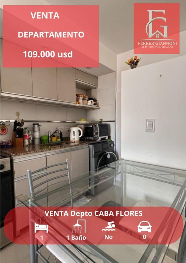 Foto de VENTA DE DEPARTAMENTO 2 AMBIENTES EN CABA FLORES, imagen 1