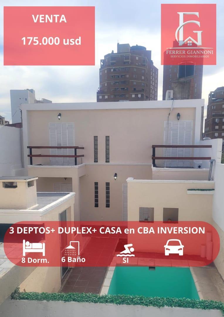 Foto de VENTA COMPLEJO 3 DPT + 1 DUPLEX + CASA + QUINCHO + PILETA, imagen 2