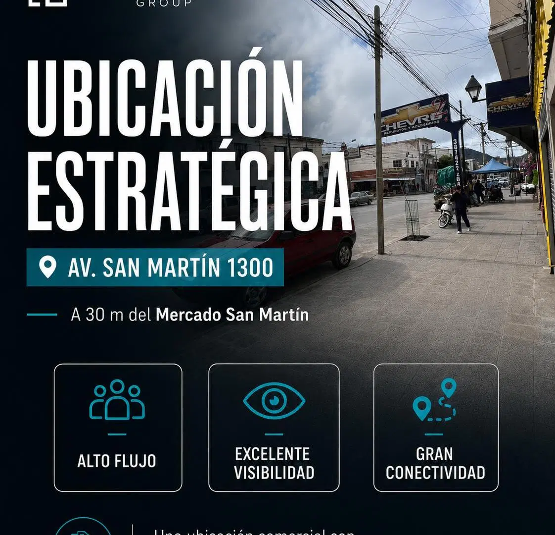 LOCAL COMERCIAL EN ALQUILER | AV. SAN MARTÍN 1300 5