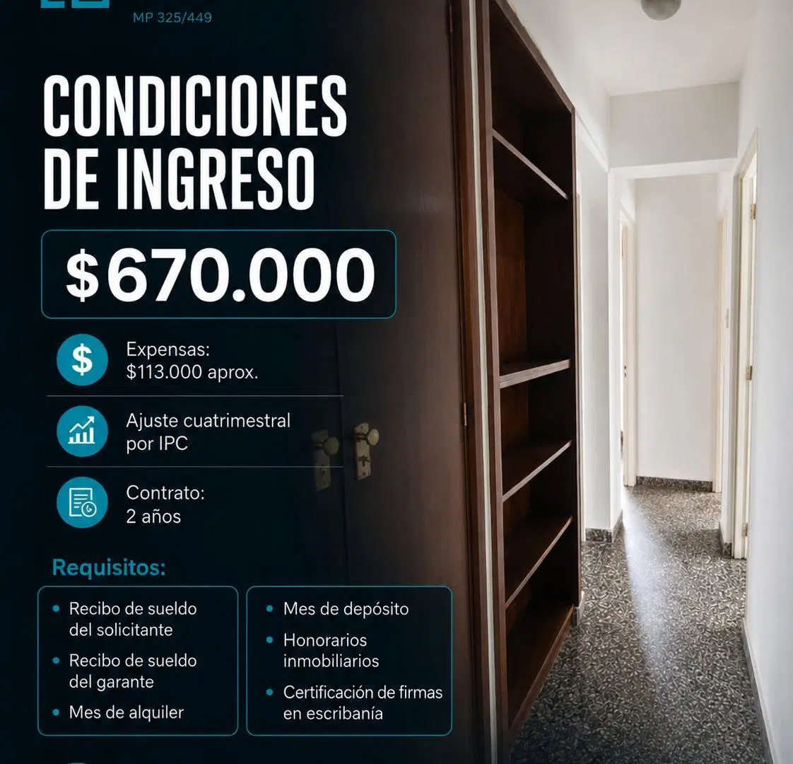 DEPARTAMENTO EN ALQUILER | BROWN Y SANTIAGO DEL ESTERO 3