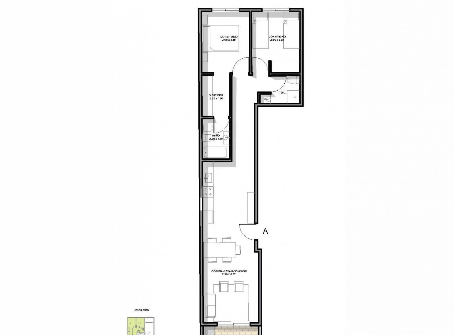 Venta Semipiso 3 Ambientes a Estrenar con Parrilla | Financiación | Almagro | Edificio Boutique