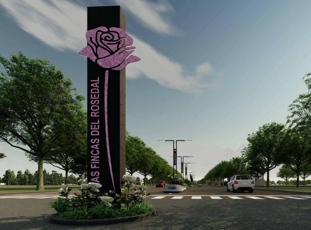 Foto de TERRENO EN VENTA, LAS FINCAS DEL ROSEDAL, FRENTE AL LAGO UNICO, imagen 2