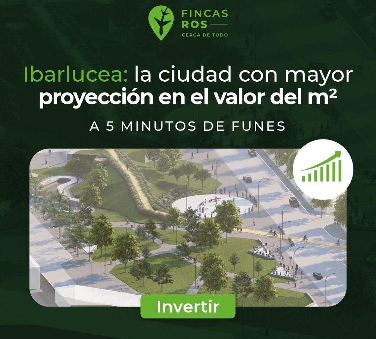 Foto de TERRENO EN VENTA, FINCAS ROS, IBARLUCEA, CERCA DE FUNES COMPRA HOY!!!!, imagen 2