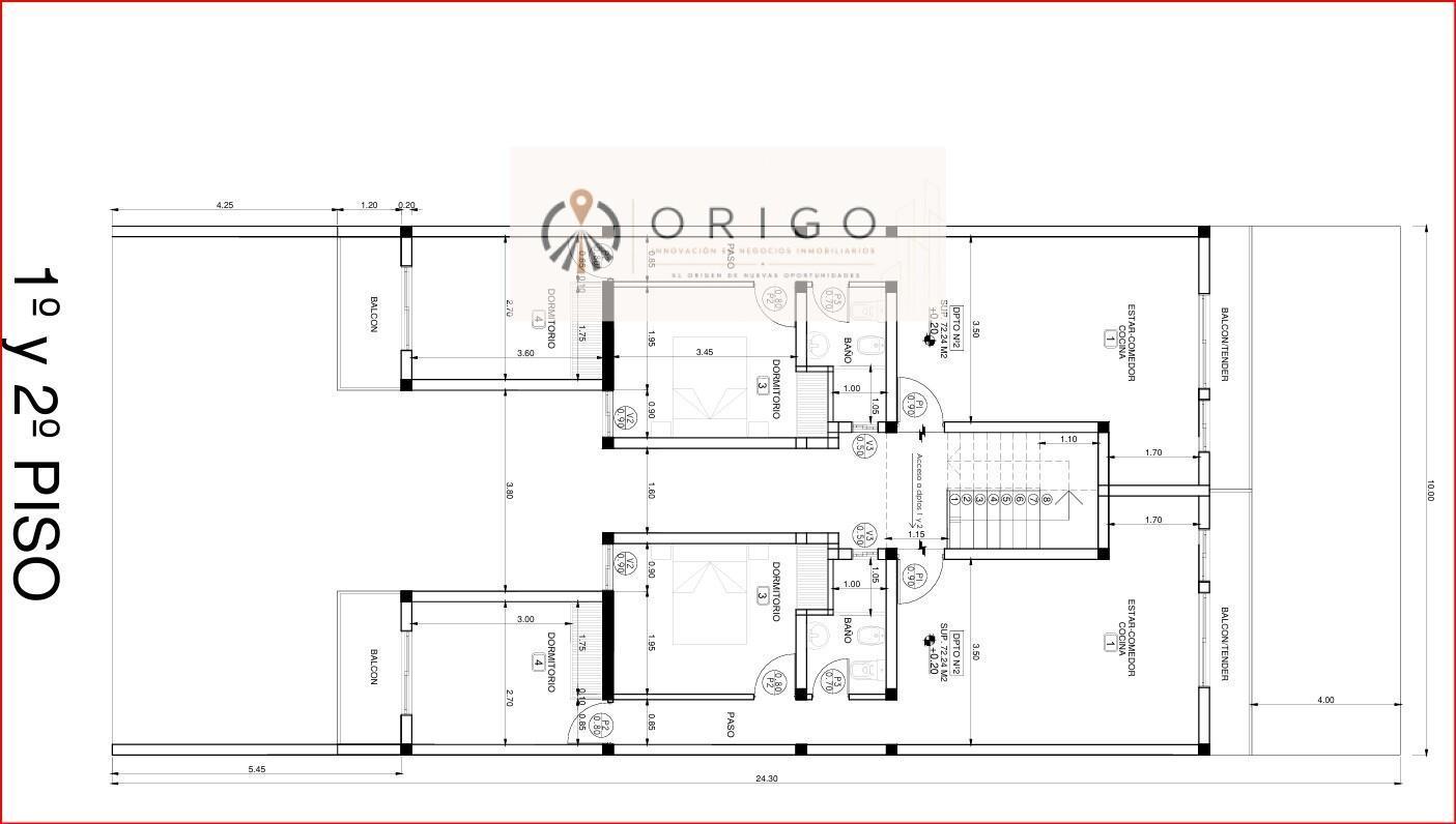 Foto de ORIGO –NEGOCIOS INMOBILIARIOS VENDE : DEPARTAMENTOS EN POZO CON COCHERA, imagen 2