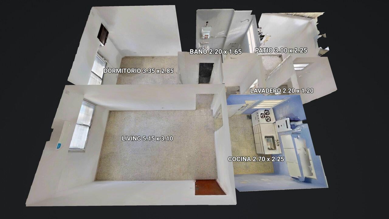 Foto de VENTA DEPARTAMENTO 2 AMBIENTES PB AL FRENTE CON PATIO APTO CREDITO, imagen 5
