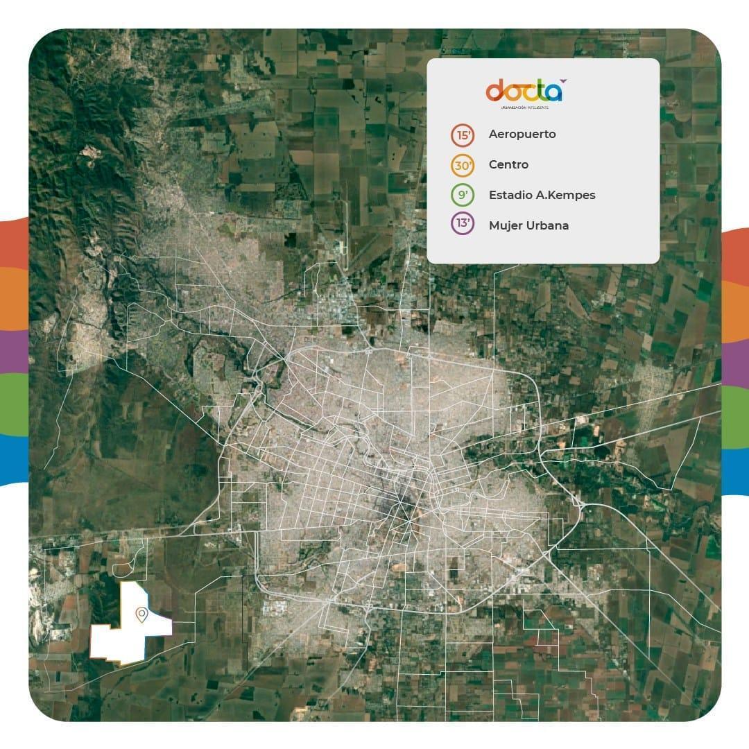 Foto de Lote en Docta Central 2 – 250 m² – Apto Crédito – Posesión 2029, imagen 3