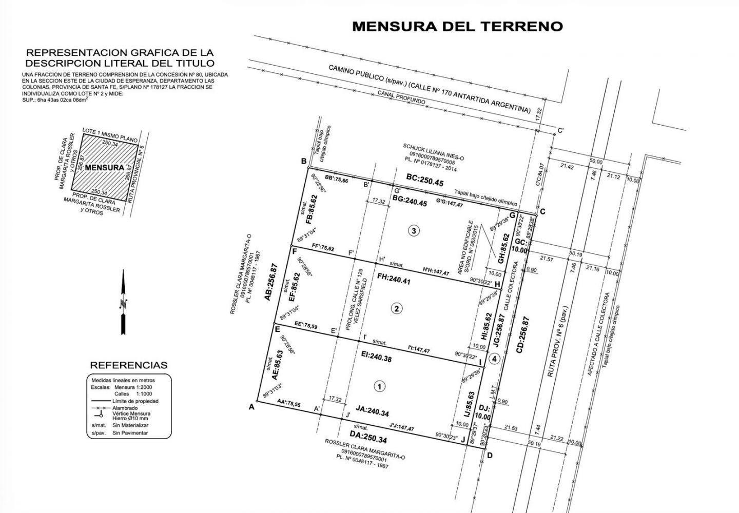 Foto de Fracción industrial en venta frente al Parque Industrial de Esperanza, imagen 5