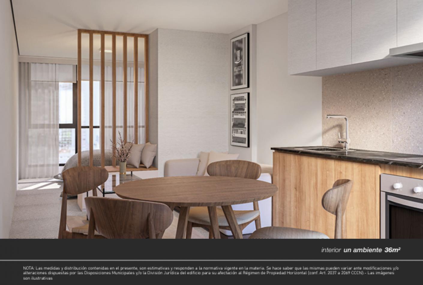 Foto de VENTA EN POZO DEPARTAMENTOS DE 1 Y 2 AMBIENTES | EDIFICIO CUARZUR VII, imagen 2