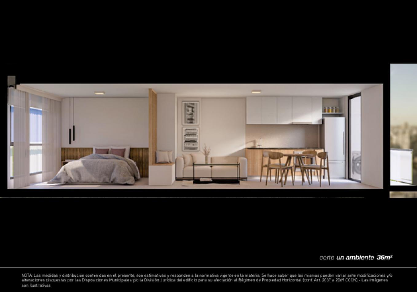 Foto de VENTA EN POZO DEPARTAMENTOS DE 1 Y 2 AMBIENTES | EDIFICIO CUARZUR VII, imagen 4